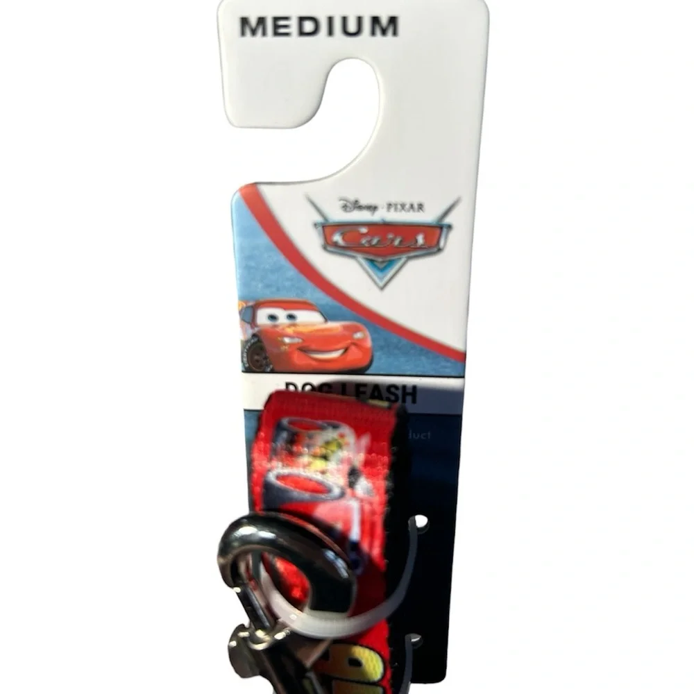 Disney Pixar Cars Lightning McQueen 5 ft dog leash M